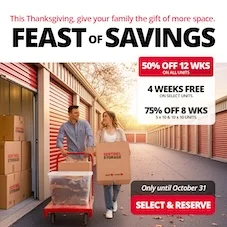 Sentinel Storage - Calgary Chaparral Promotion