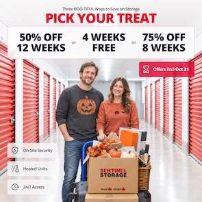 Sentinel Storage - Calgary Chaparral Promotion