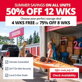 Sentinel Storage - Calgary Chaparral Promotion