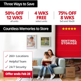 Sentinel Storage - Calgary Chaparral Promotion